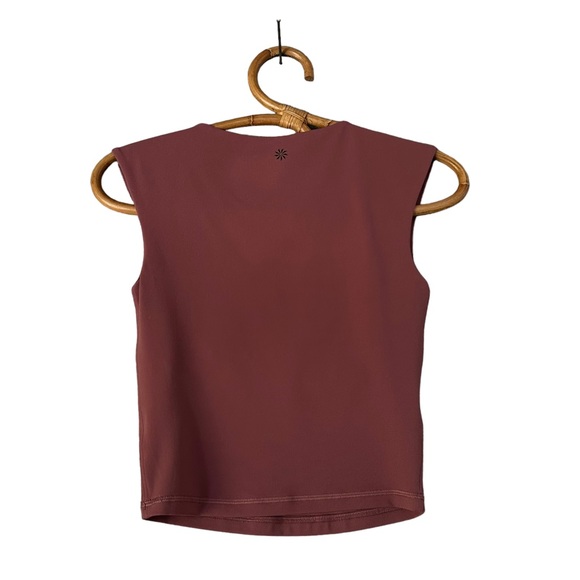 Athleta | Transcend Vita‎ Free Cropped Tee Tawny Rose Size XXS - Picture 6 of 13